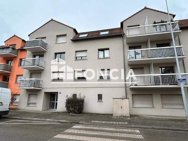 Appartement à louer, 62m², Illkirch-Graffenstaden