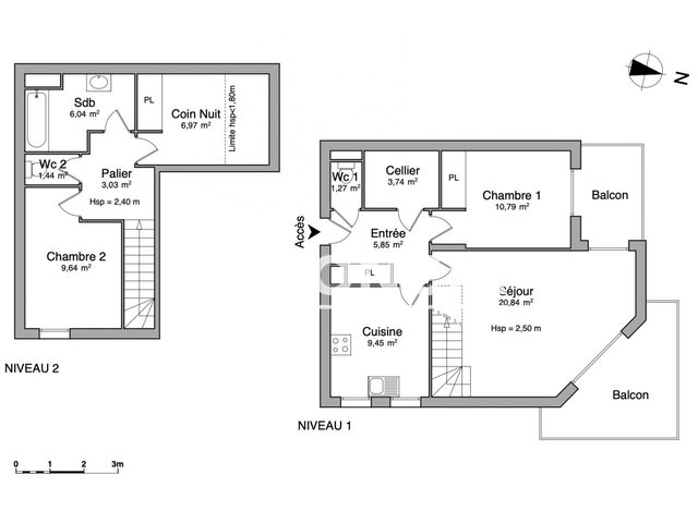 Appartement à louer, 79m², Anglet