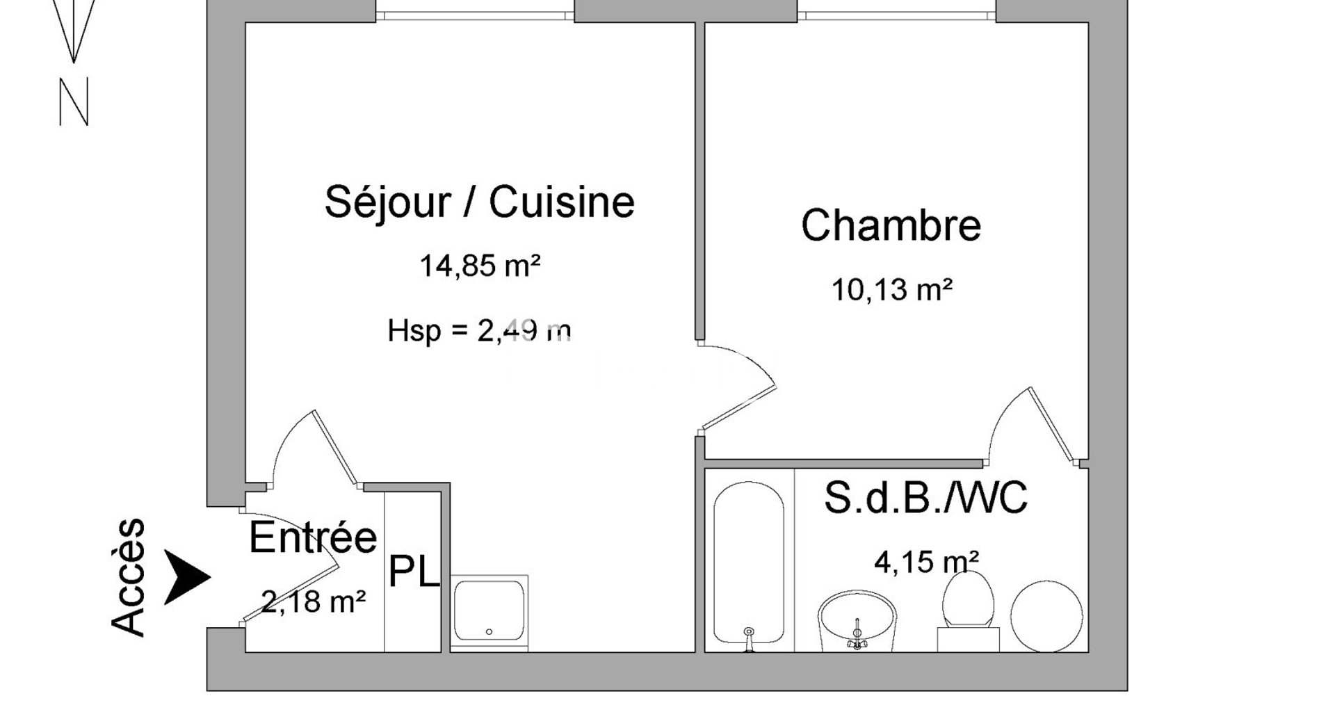 Appartement à louer, 31m², Chambéry