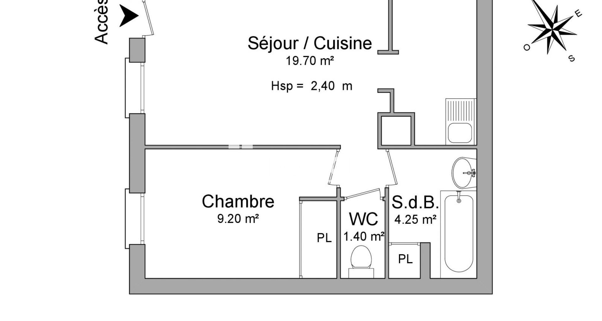 Appartement à louer, 34m², Les Pavillons-sous-Bois