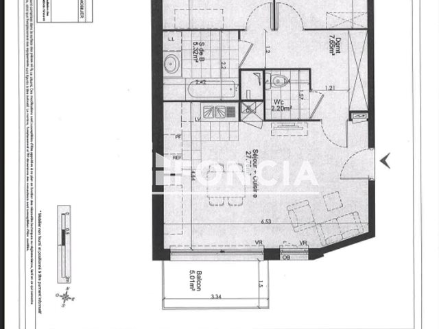Appartement à louer, 63m², Wattignies