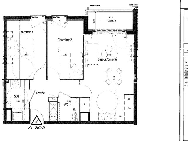 Appartement à louer, 56m², Gisors