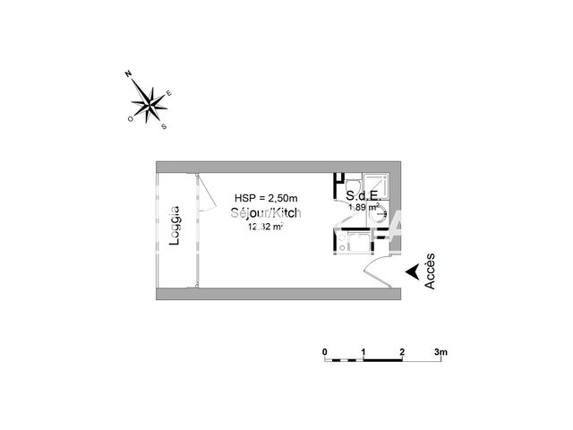 Appartement à louer, 14m², Toulouse