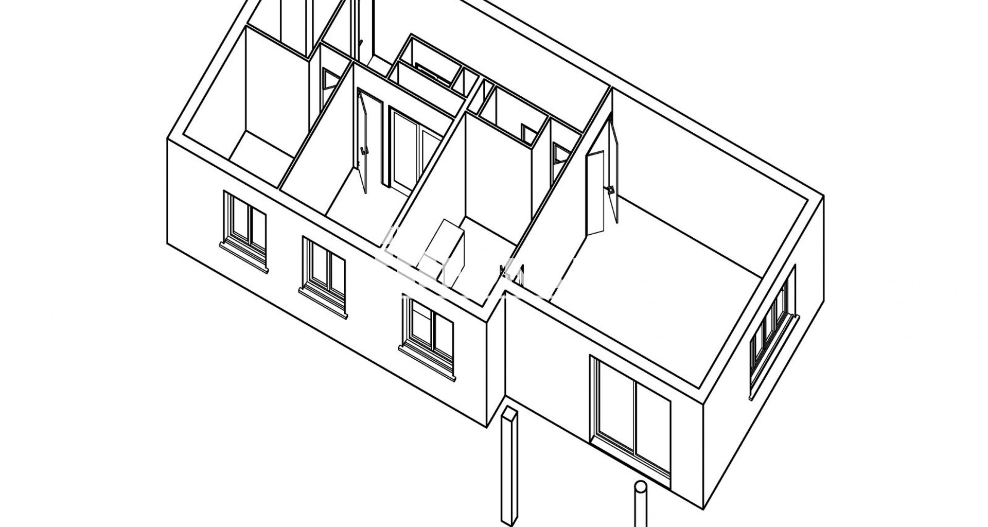 Appartement à louer, 85m², Lille