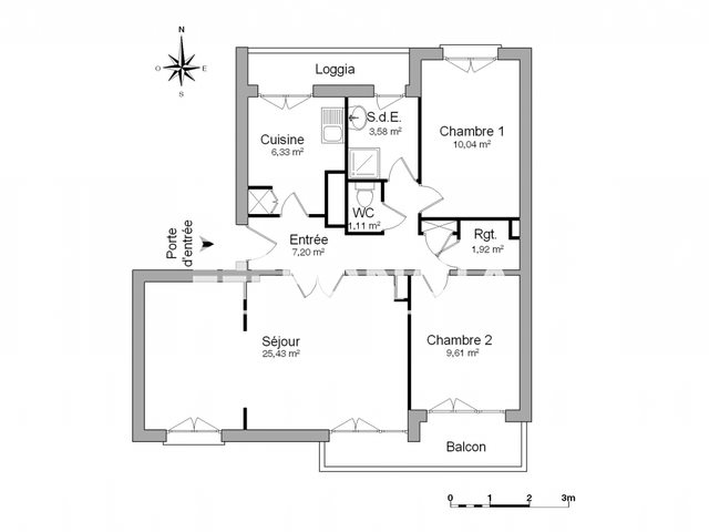 Appartement à louer, 65m², La Roche-sur-Yon