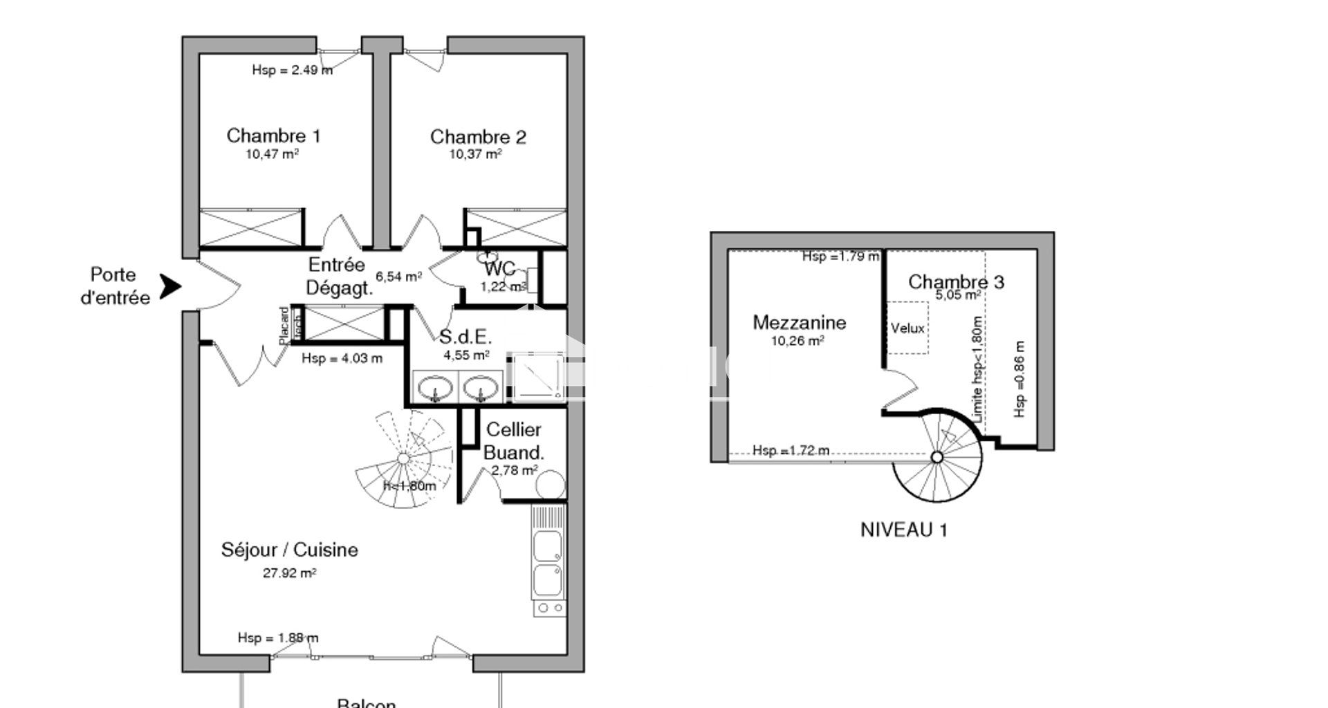 Appartement à louer, 79m², Challans