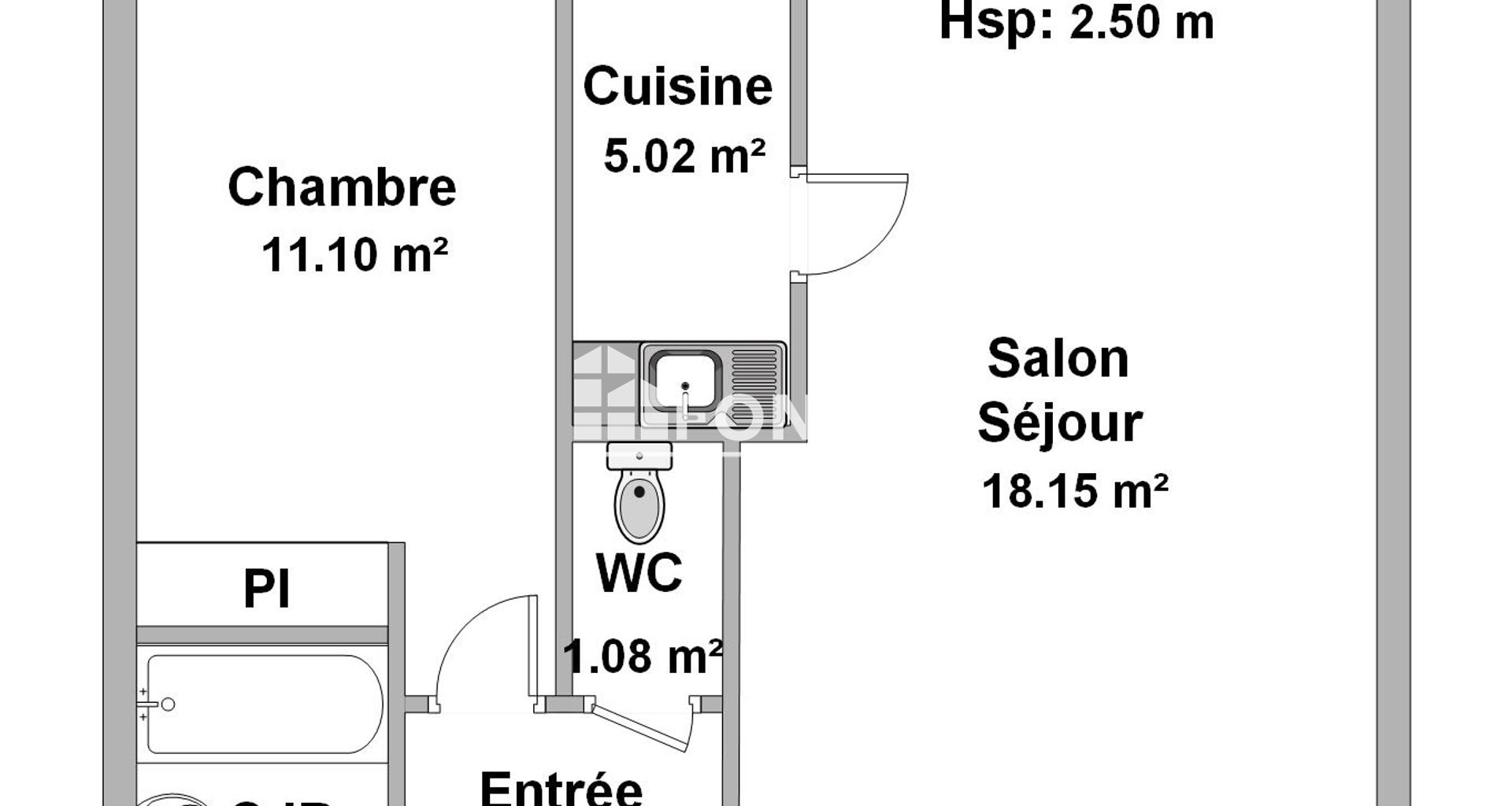Appartement à louer, 40m², Noisy-le-Grand
