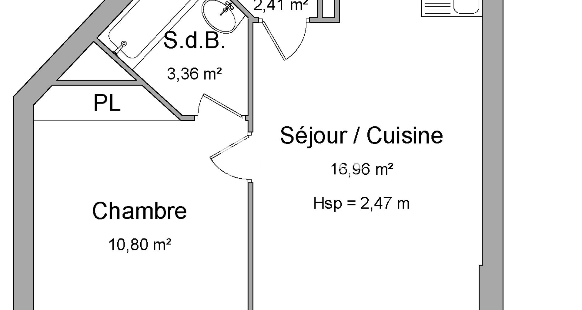 Appartement à louer, 34m², Annemasse
