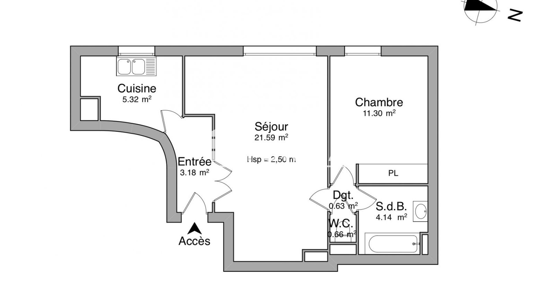 Appartement à louer, 46m², Paris 15ème