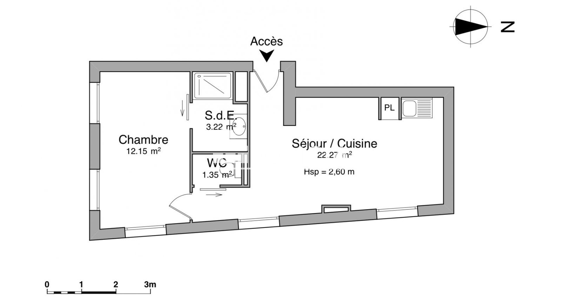 Appartement à louer, 38m², Avignon