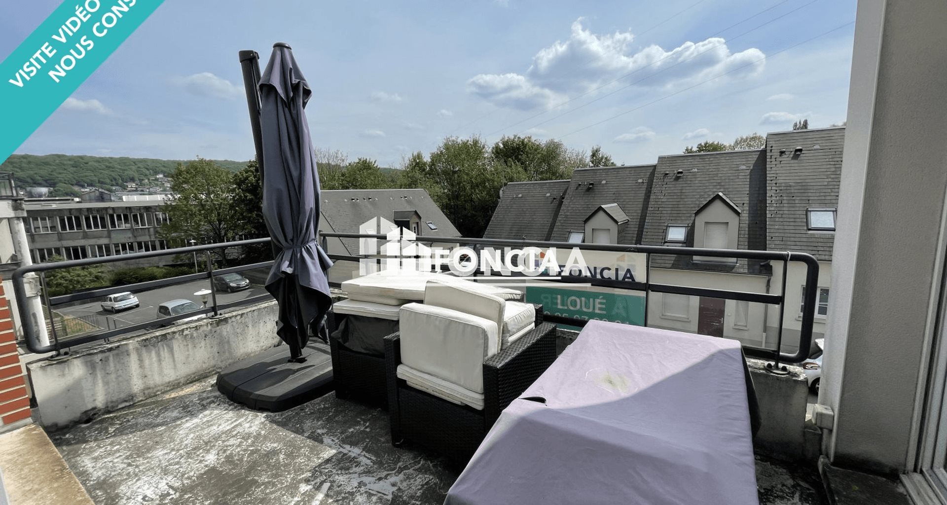Appartement à louer, 52m², Canteleu