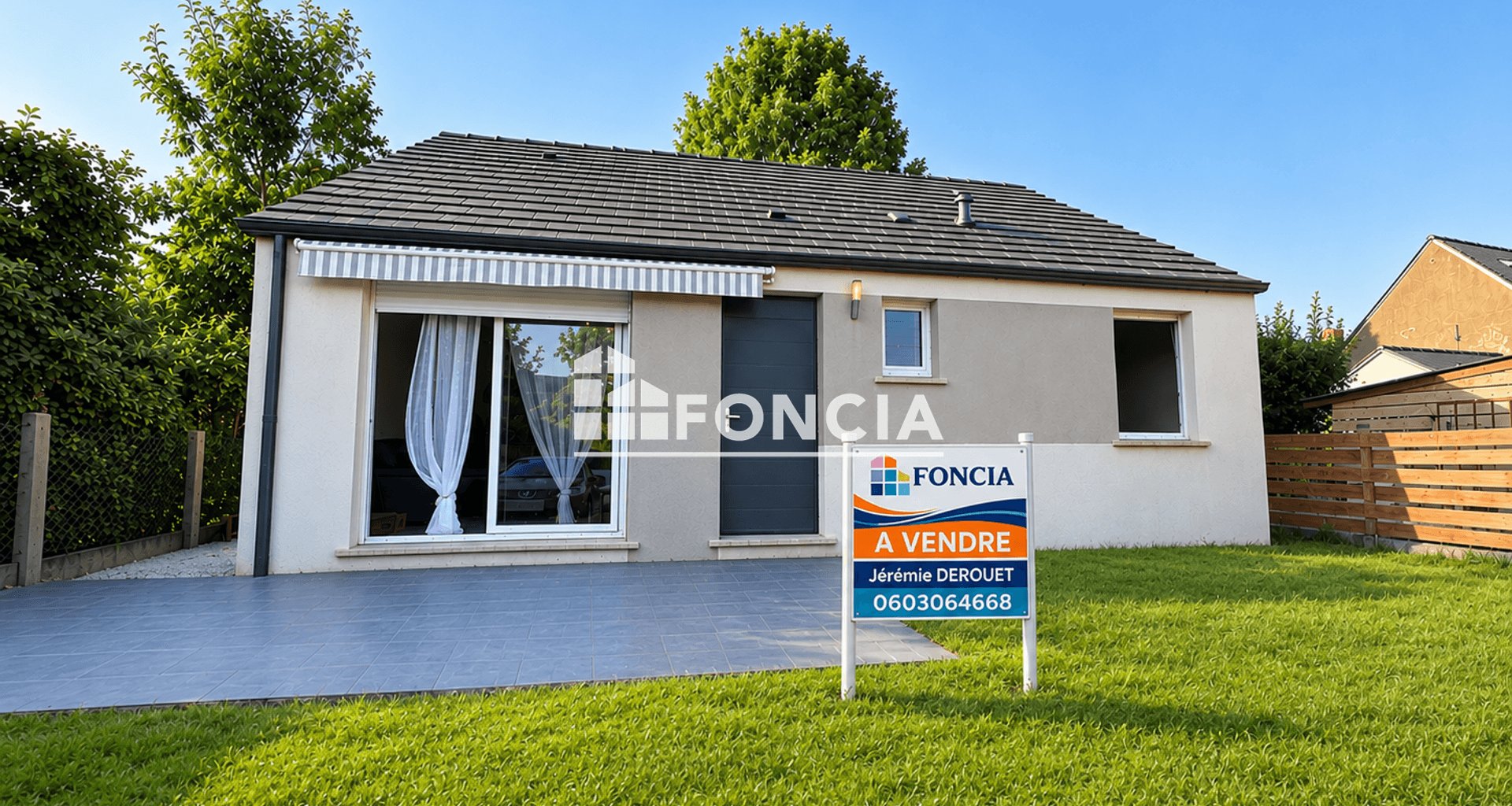 Maison à vendre, 75m², La Ville-ès-Nonais