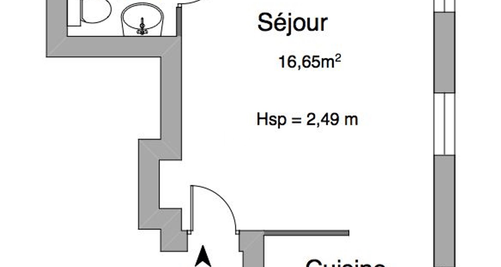Appartement à louer, 23m², Saint-Germain-en-Laye