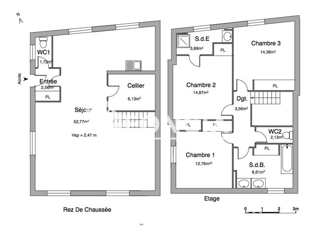 Appartement à louer, 123m², Montauban
