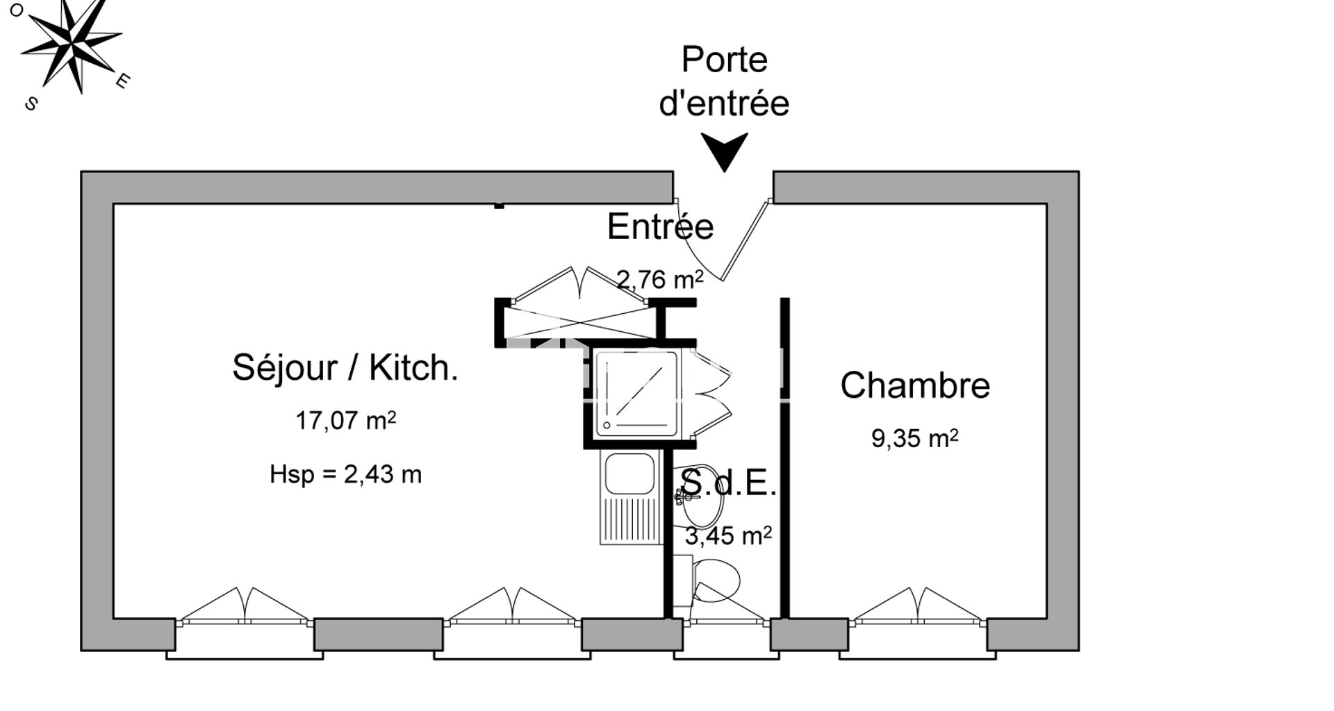 Appartement à louer, 32m², Reyrieux