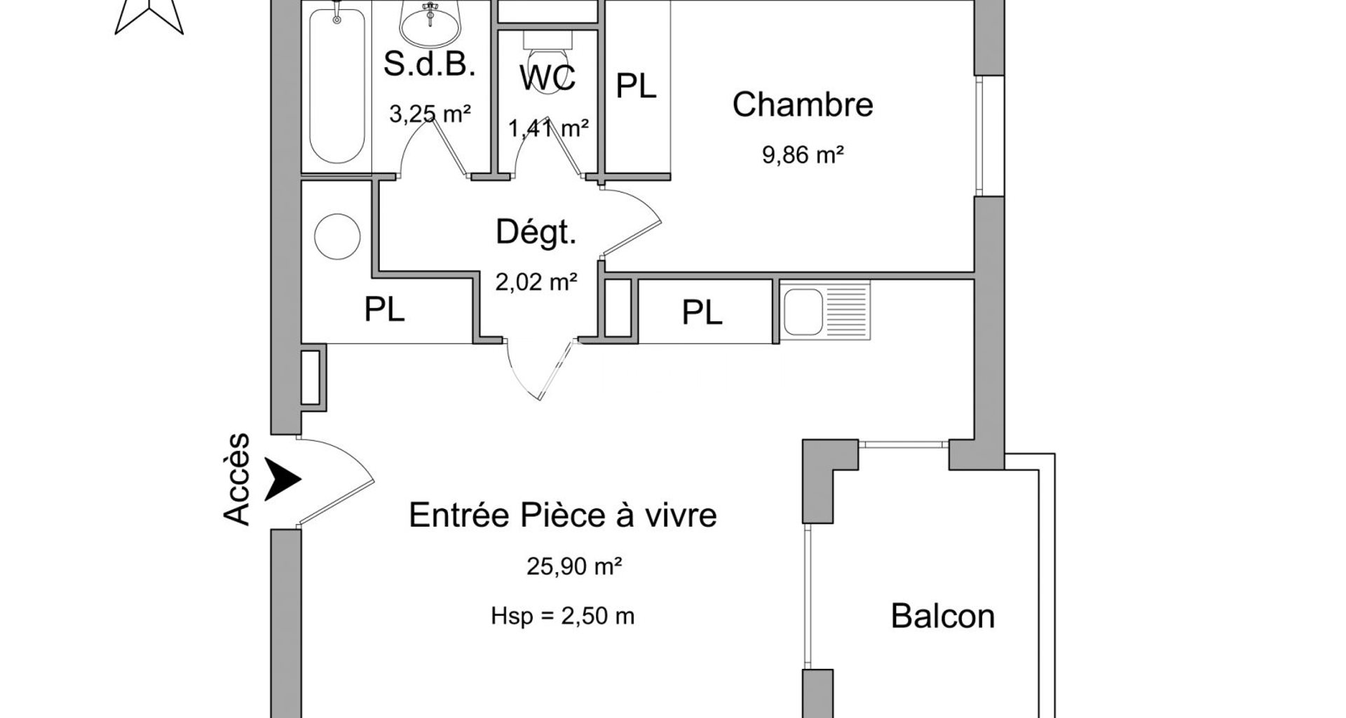 Appartement à louer, 42m², Montélimar