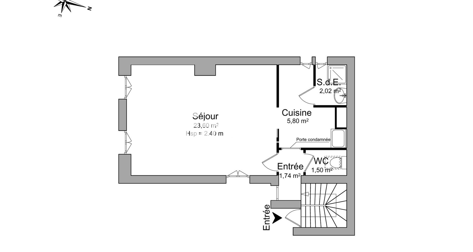 Appartement à louer, 34m², Rouen