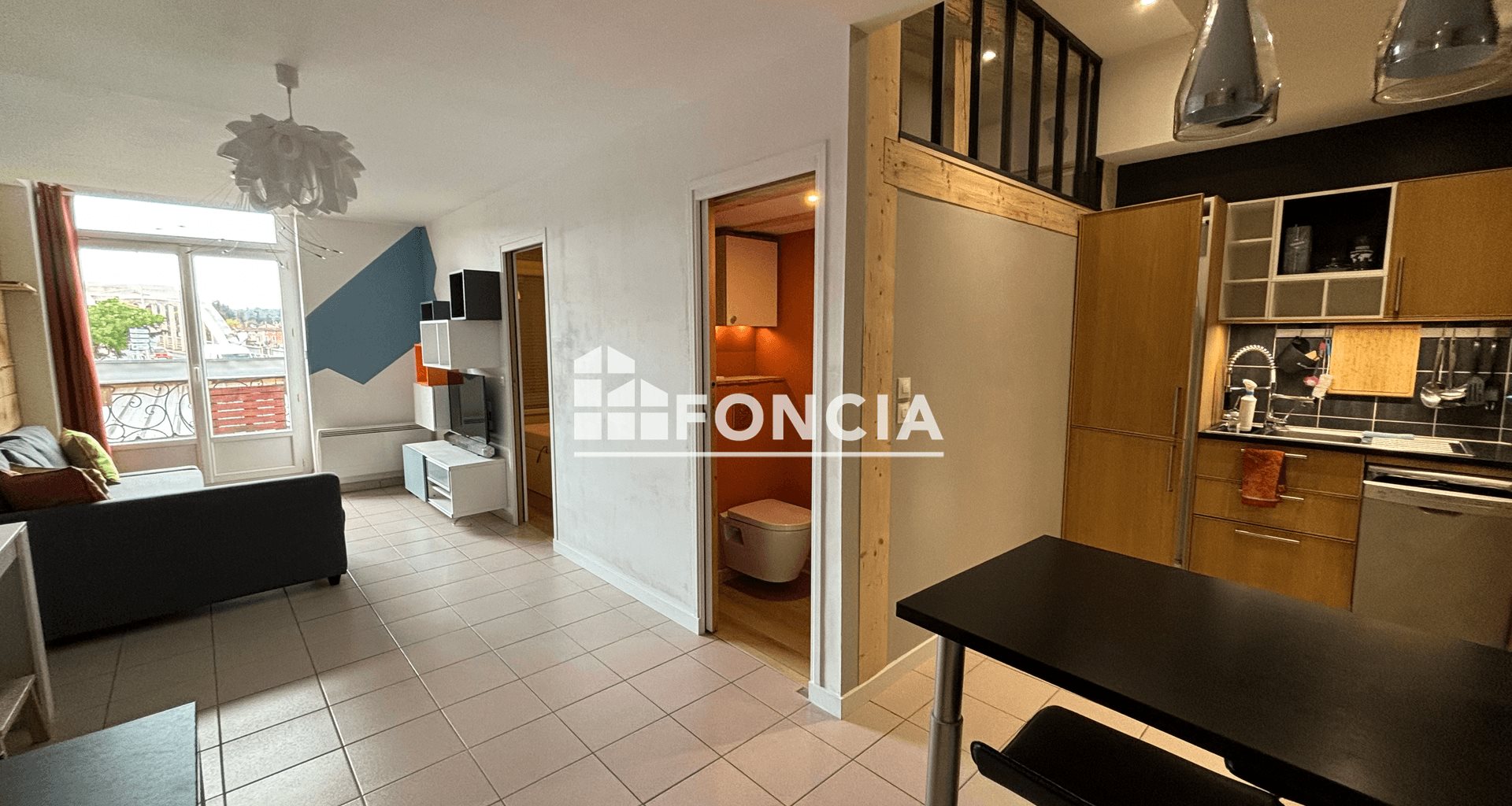 Appartement à louer, 37m², Neuville-sur-Saône