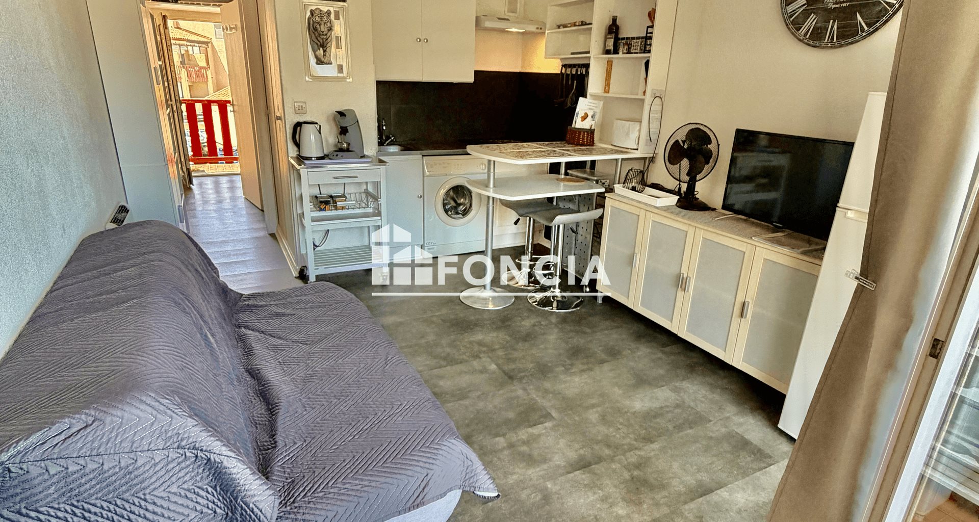Appartement à vendre, 29m², Le Barcarès