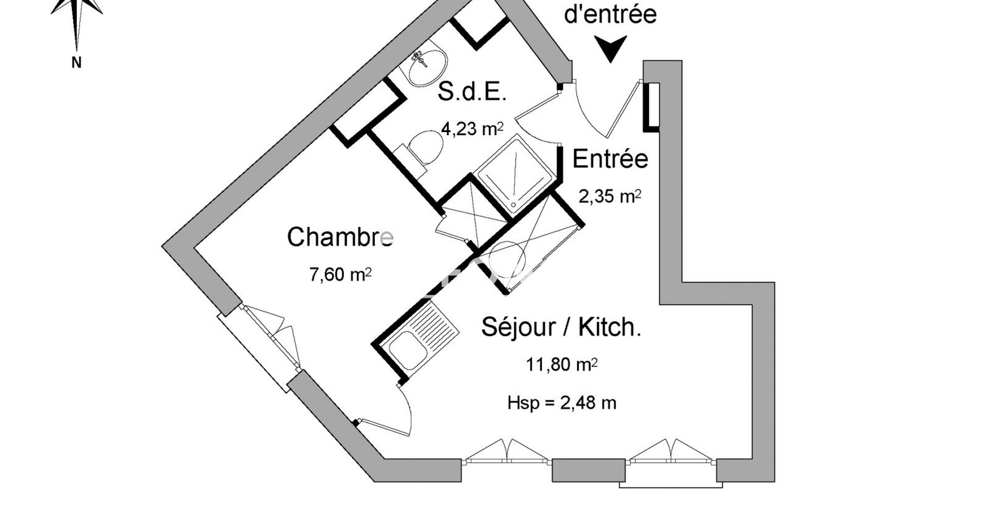 Appartement à louer, 25m², Corbeil-Essonnes