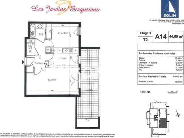 Appartement à louer, 44m², Bourgoin-Jallieu