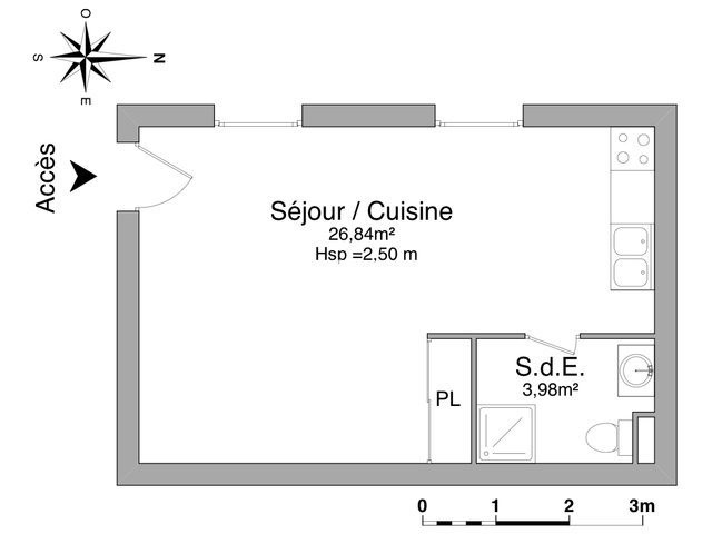 Appartement à louer, 30m², Chinon