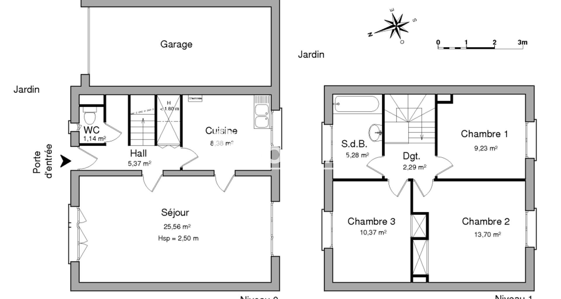 Maison à louer, 81m², Bondoufle