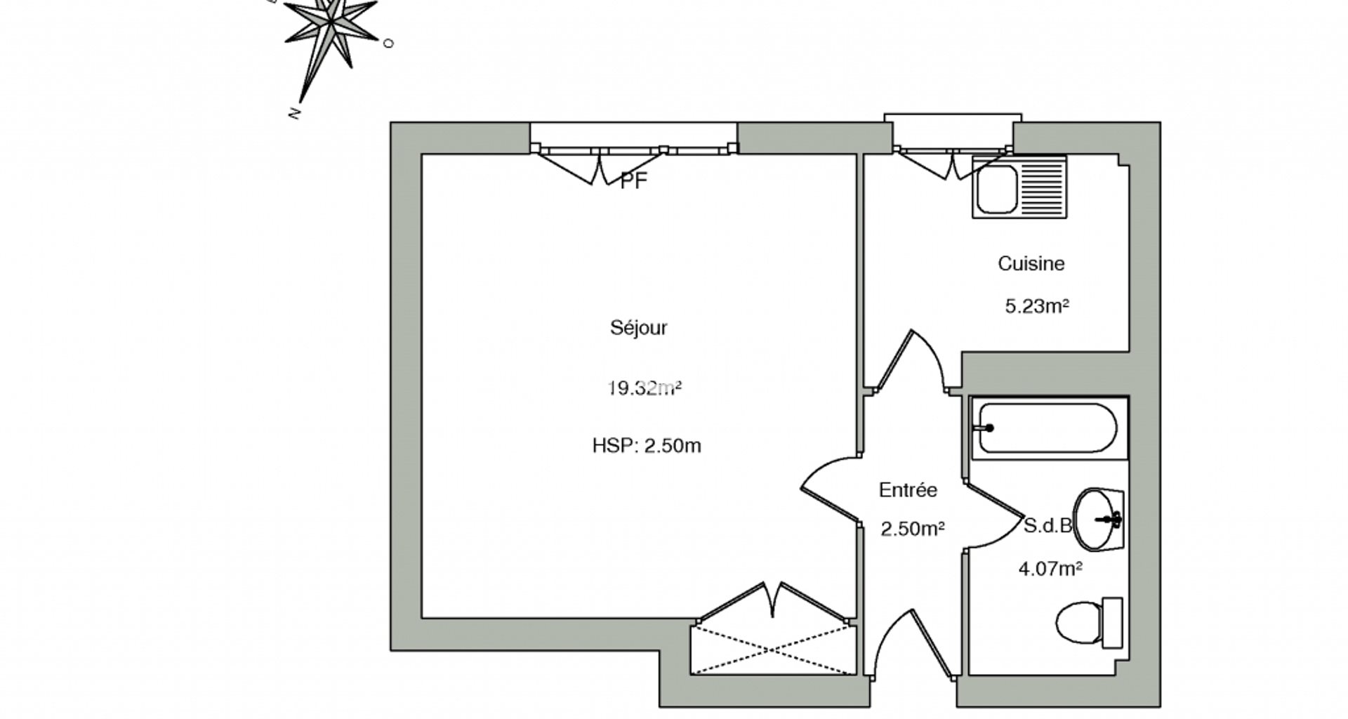 Appartement à louer, 31m², Saint-Maur-des-Fossés