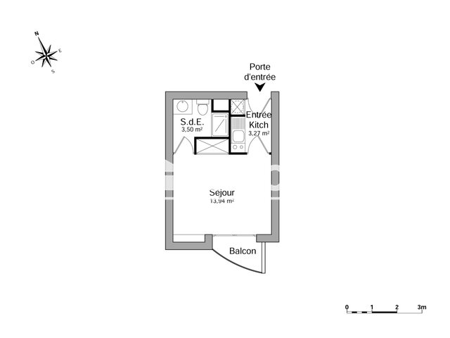 Appartement à louer, 20m², Mérignac