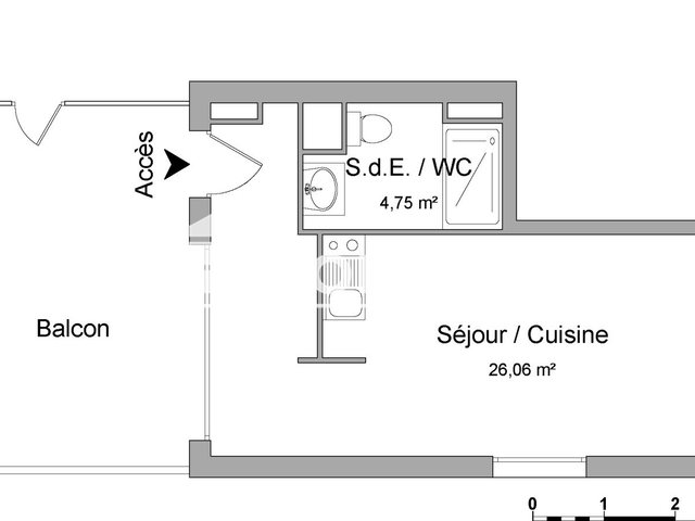 Appartement à louer, 30m², Bordeaux