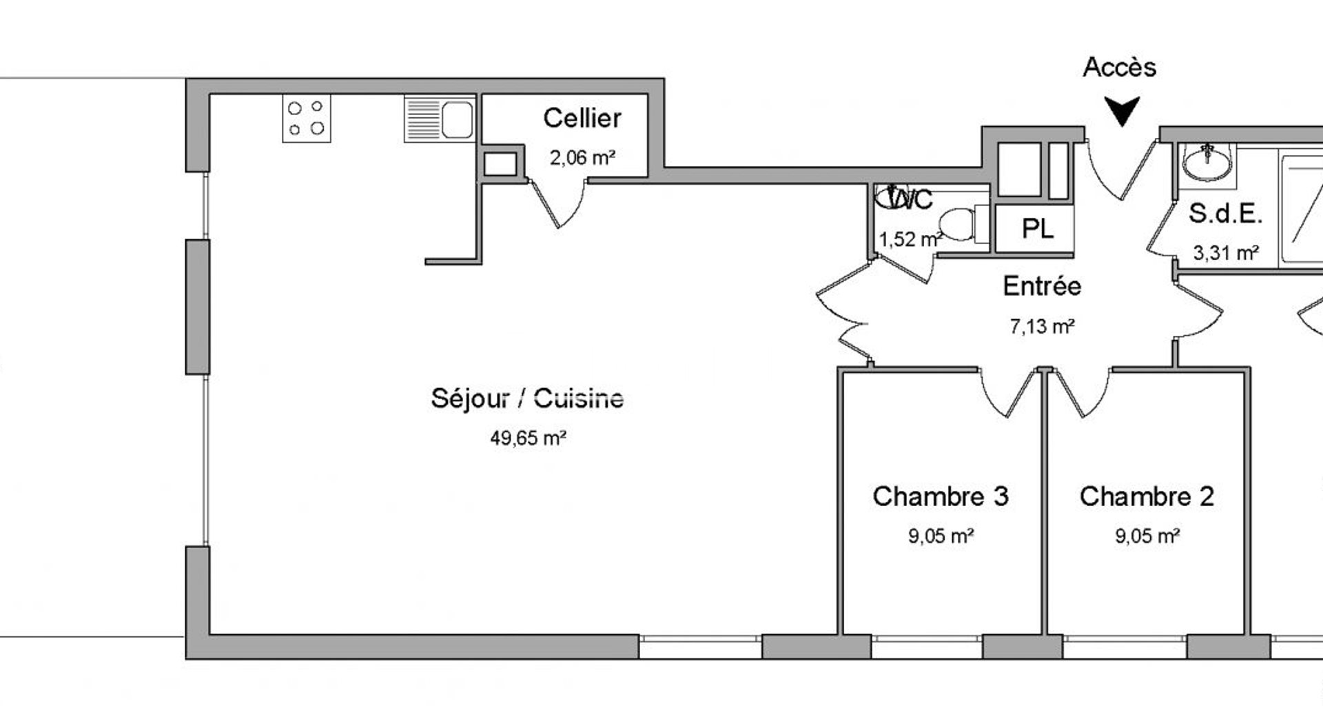 Appartement à louer, 101m², Chaponost
