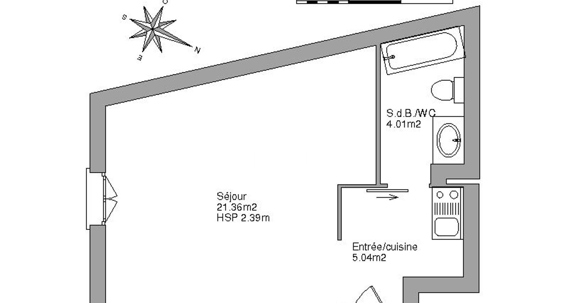 Appartement à louer, 30m², Sartrouville