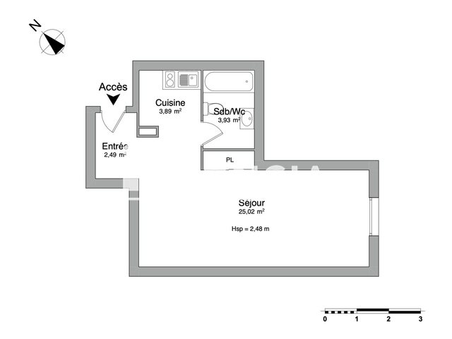 Appartement à louer, 35m², Bourges