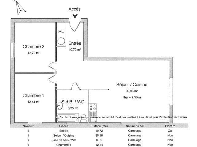 Appartement à louer, 73m², Bourgoin-Jallieu