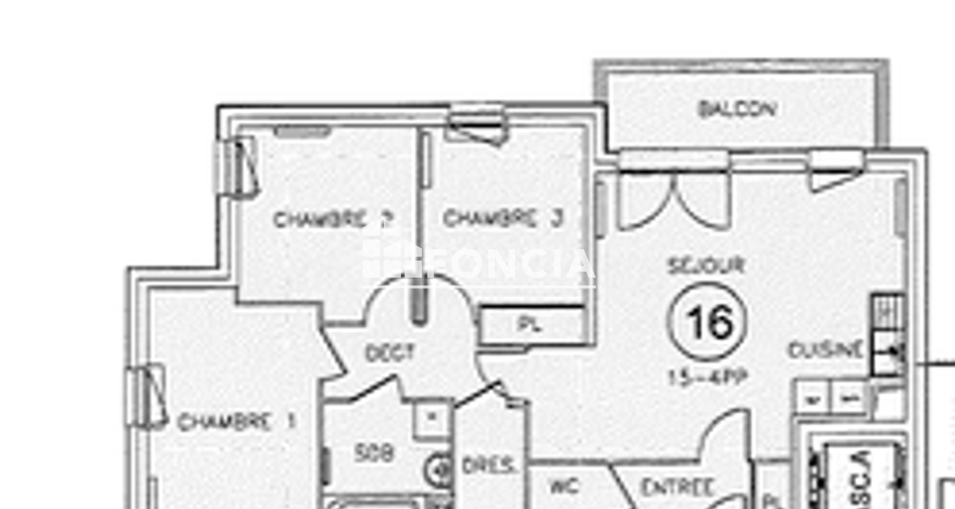 Appartement à vendre, 70m², Bussy-Saint-Georges