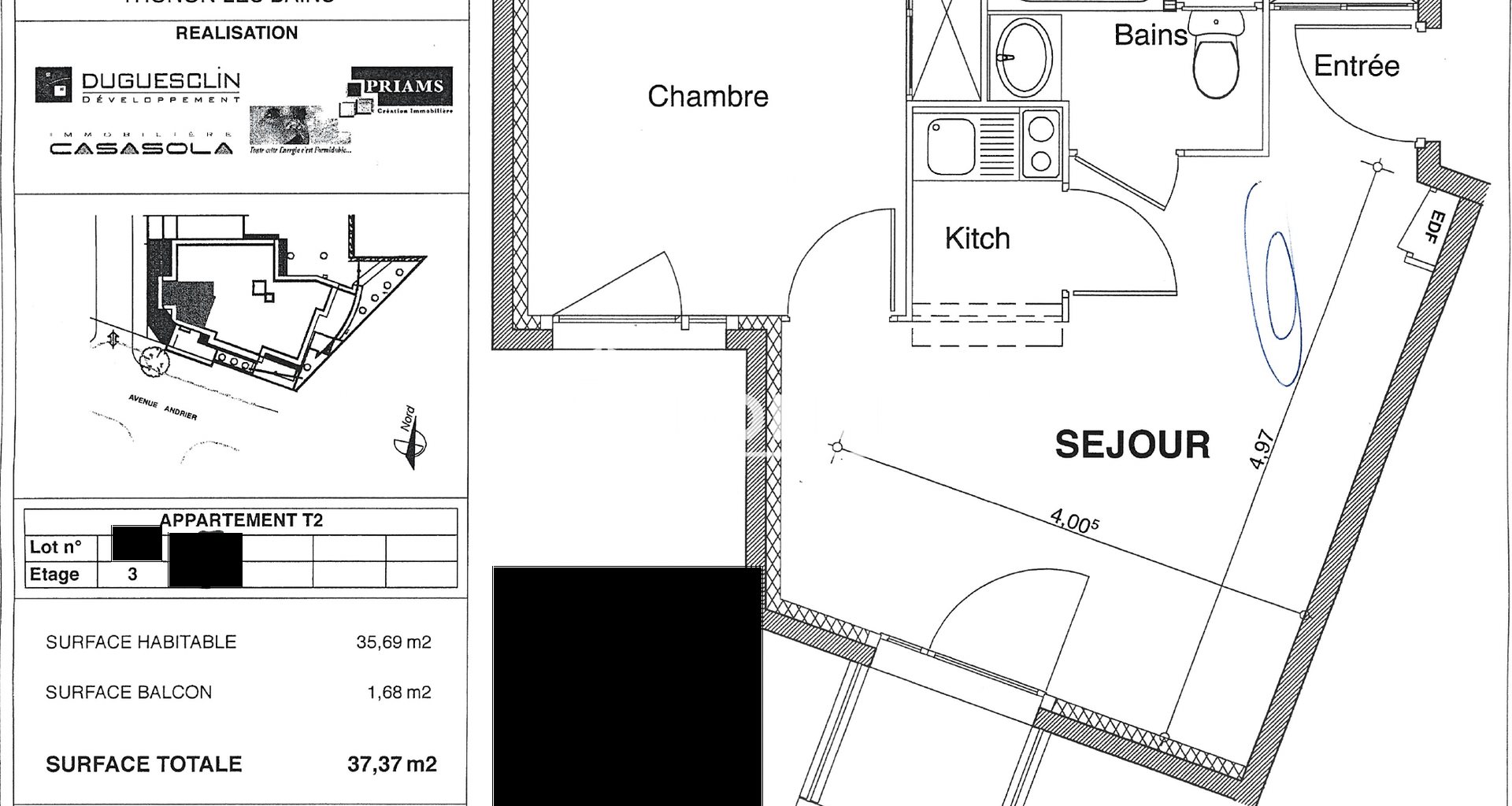 Appartement à vendre, 20m², Thonon-les-Bains