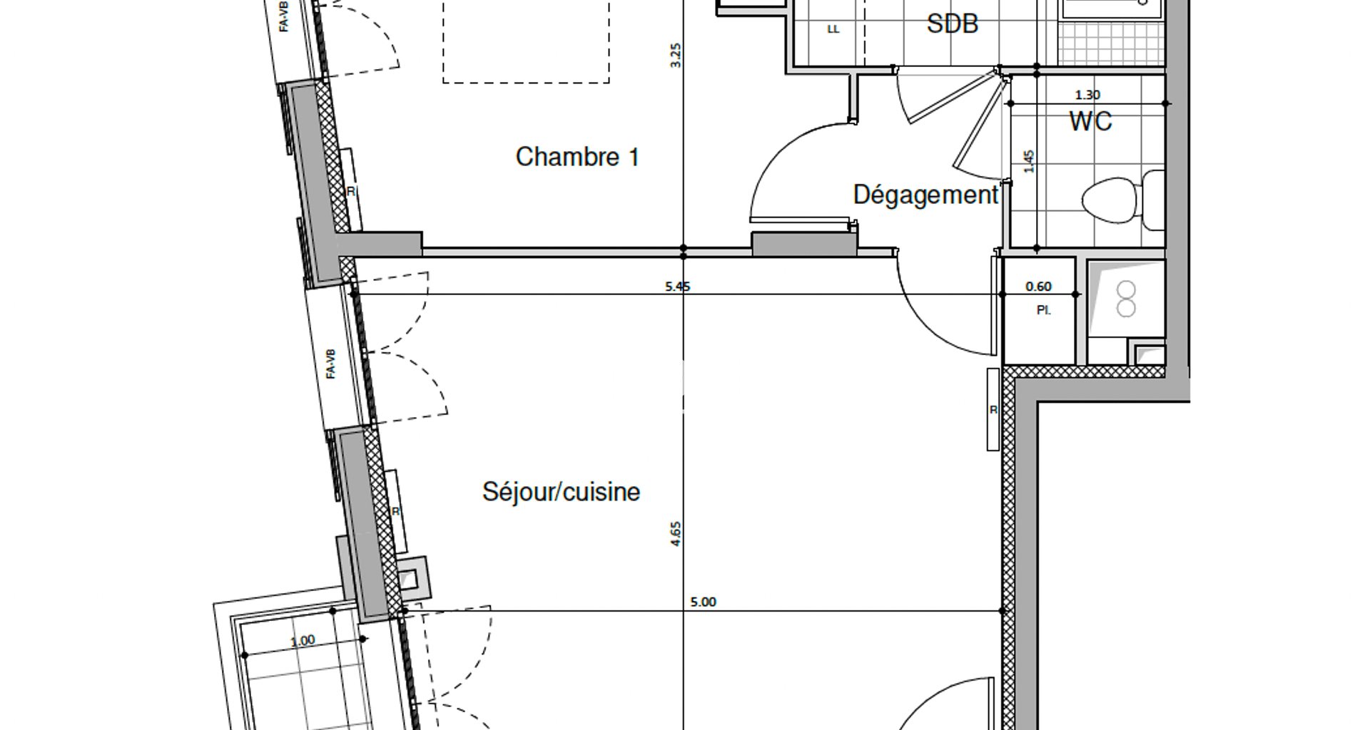 Appartement à louer, 49m², L'Haÿ-les-Roses