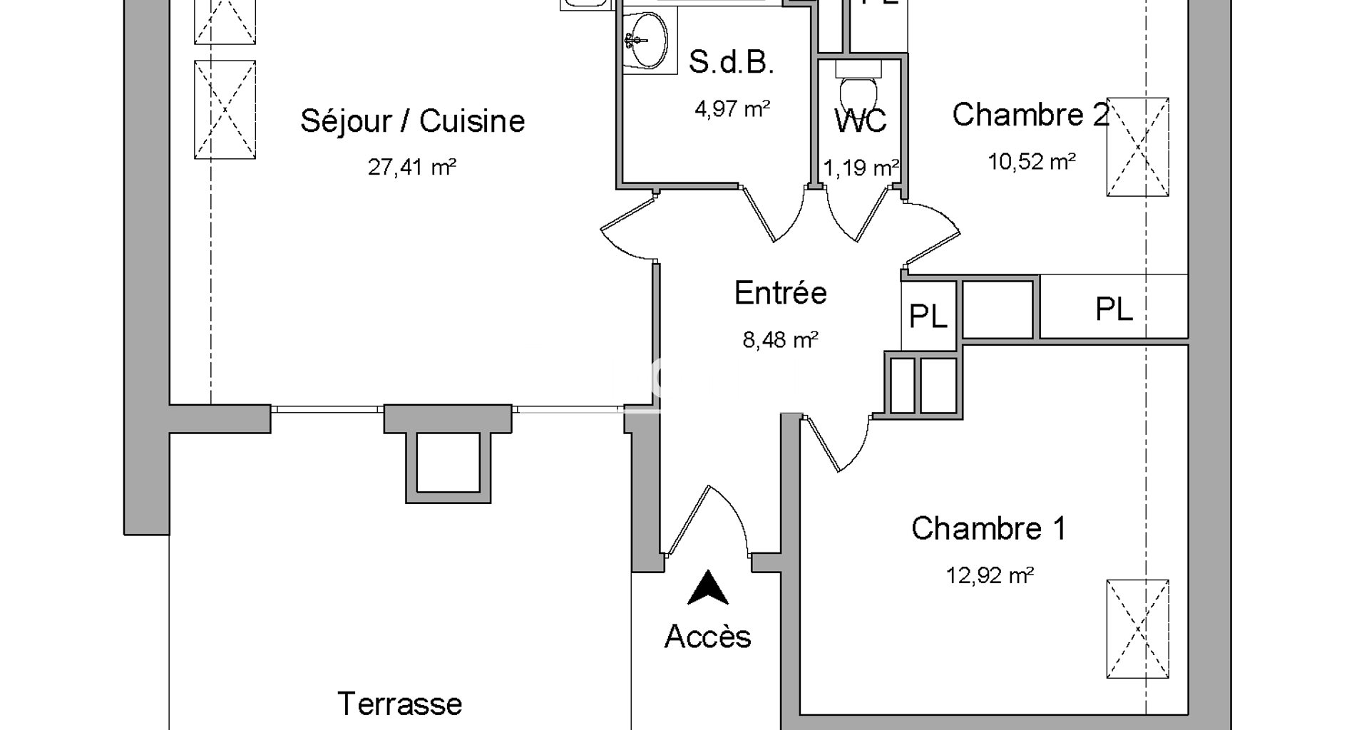 Appartement à louer, 65m², Le Blanc-Mesnil