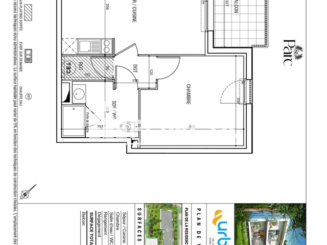 Appartement à louer, 39m², Montpellier