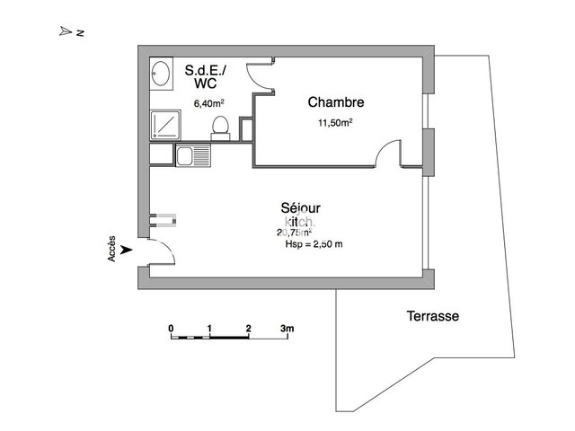 Appartement à louer, 38m², Septèmes-les-Vallons