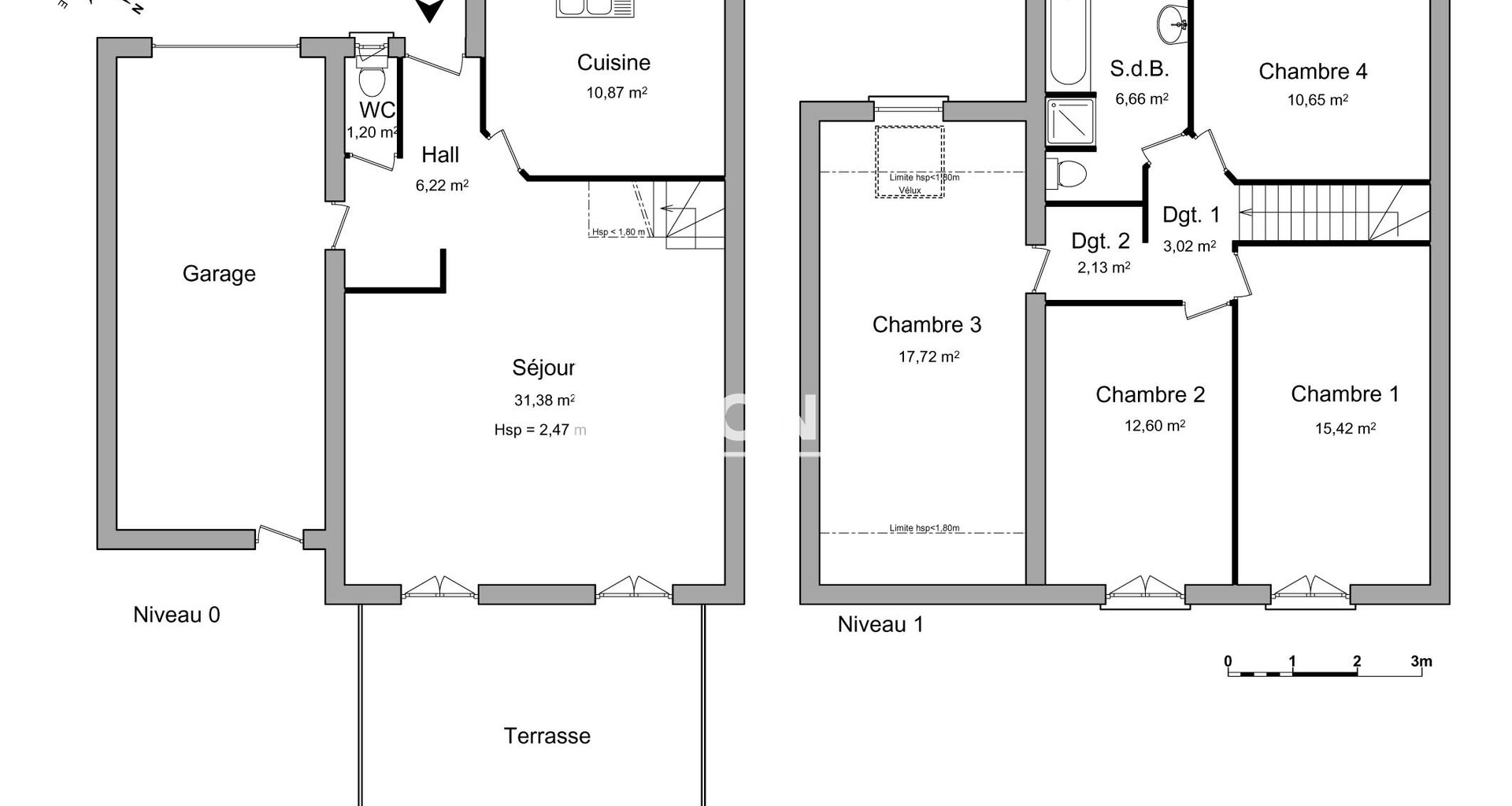 Maison à louer, 117m², Saulxures-lès-Nancy