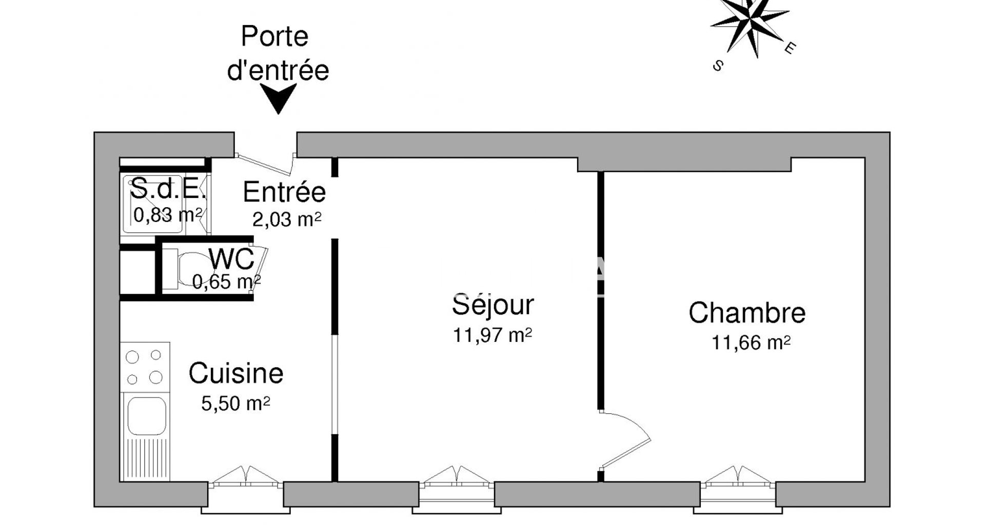 Appartement à louer, 32m², Saint-Maur-des-Fossés