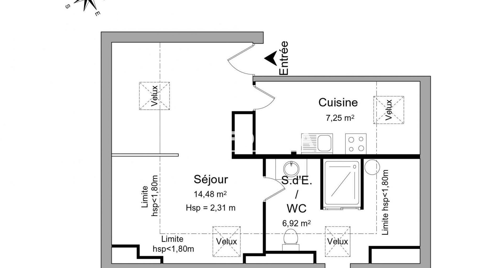 Appartement à louer, 28m², Saint-Fargeau-Ponthierry
