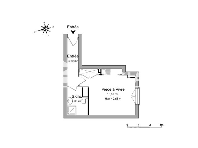 Appartement à louer, 25m², Aix-en-Provence