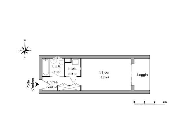 Appartement à louer, 26m², Mandelieu-la-Napoule