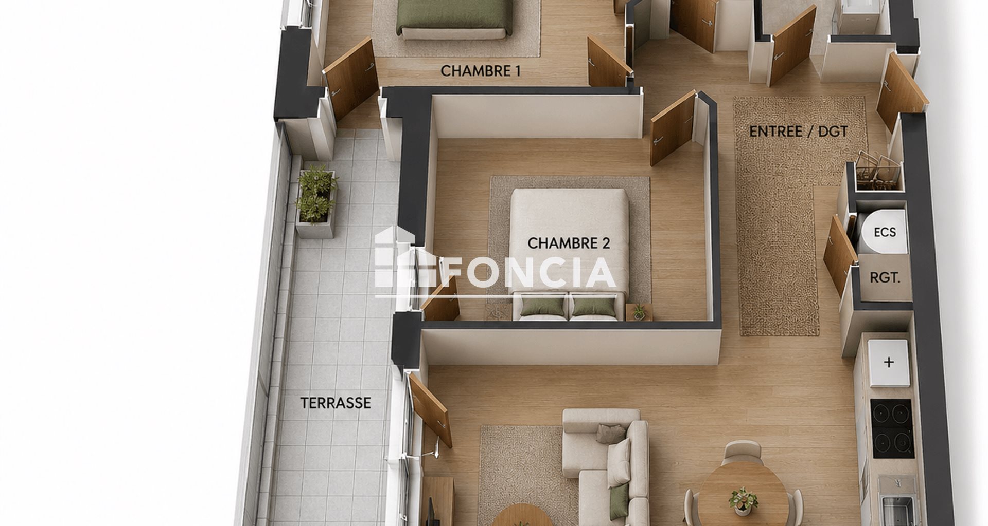 Appartement à vendre, 63m², Argelès-sur-Mer