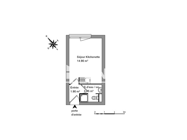 Appartement à louer, 20m², Montpellier