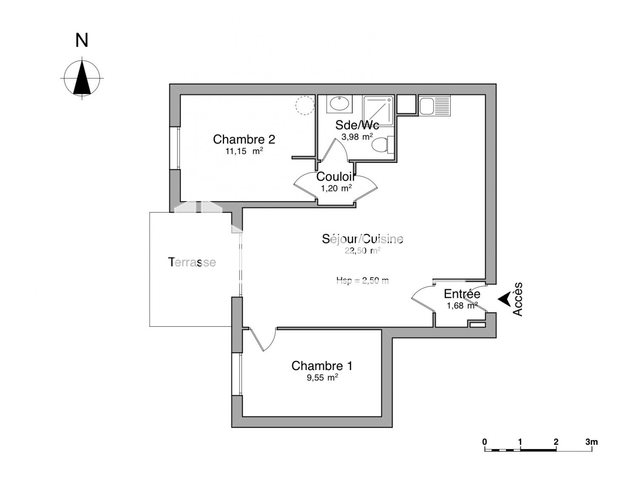 Appartement à louer, 50m², Narbonne
