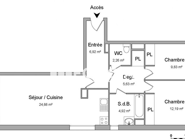 Appartement à louer, 66m², Castanet-Tolosan