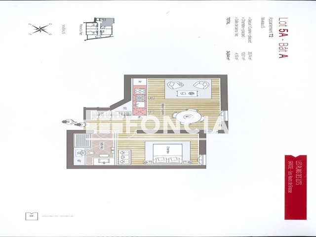Appartement à louer, 34m², Grasse